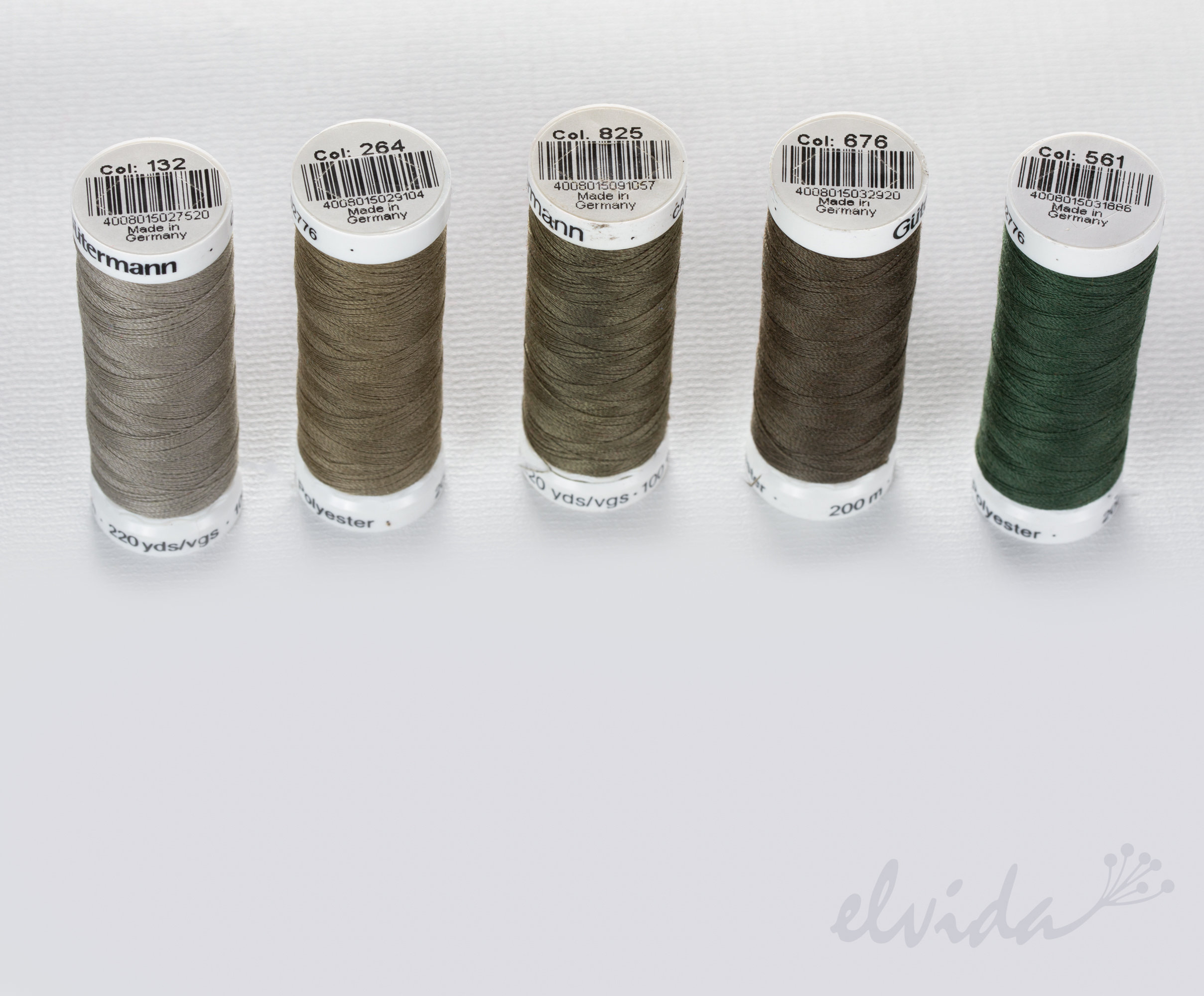 Gütermann Garn Grün-Brauntöne – Bild 2