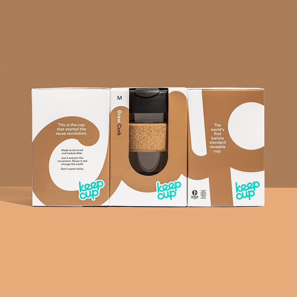 KeepCup – BREW CORK – Coffee to go Becher aus Glas in 3 Größen – FRAPPE – Bild 5