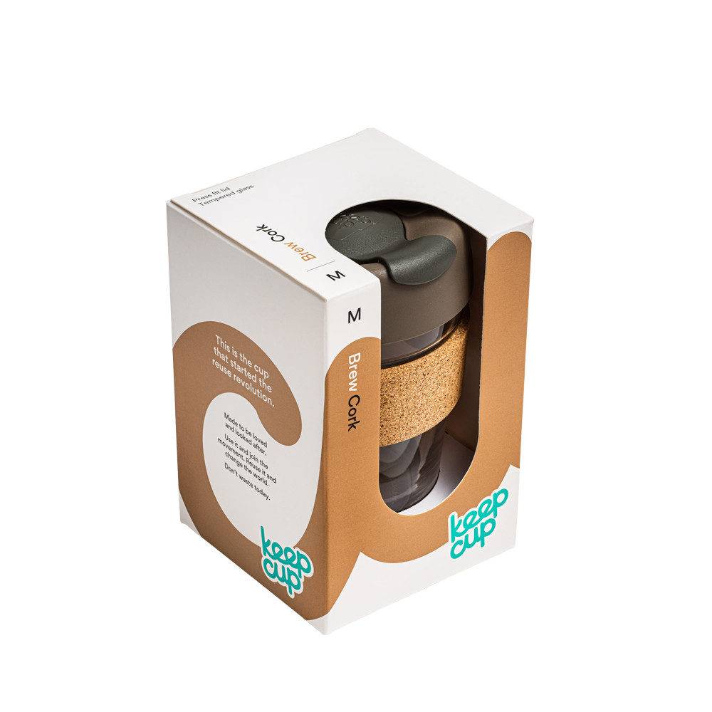 KeepCup – BREW CORK – Coffee to go Becher aus Glas in 3 Größen – FRAPPE – Bild 7