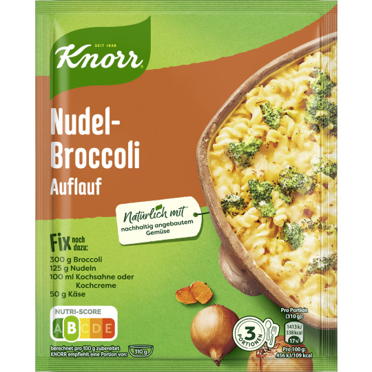 Knorr Fix Nudel-Broccoli Auflauf 46g