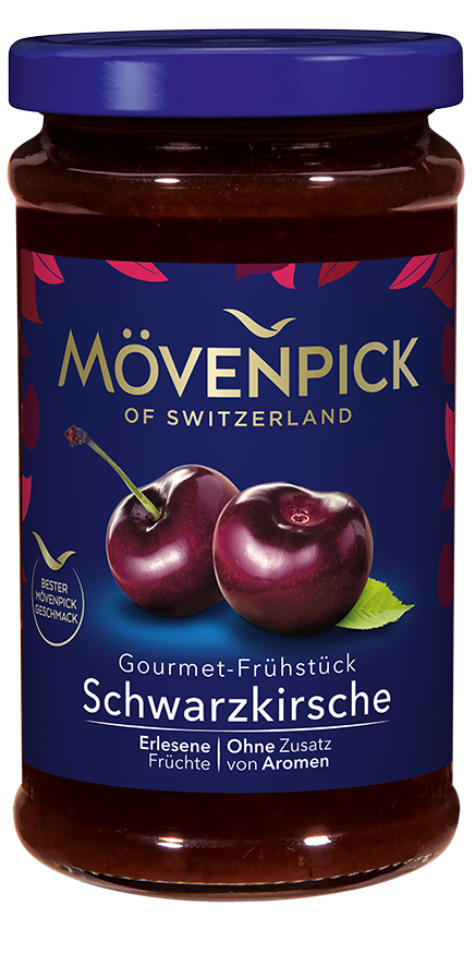 Mövenpick Baseler Schwarzkirsche 250g