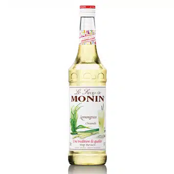 Zitronengras Monin Premium Sirup alkoholfrei 70 cl