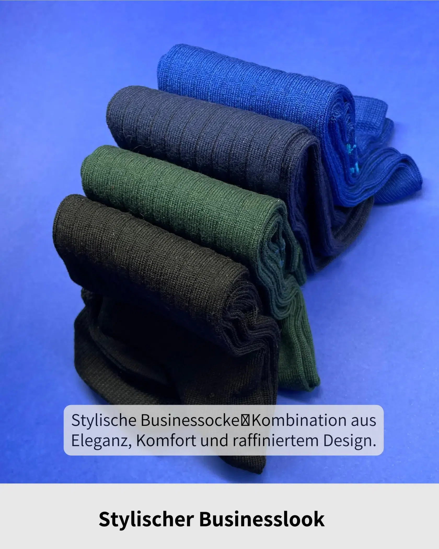 Ooley Socken Herren “The Week Black” – Bild 2