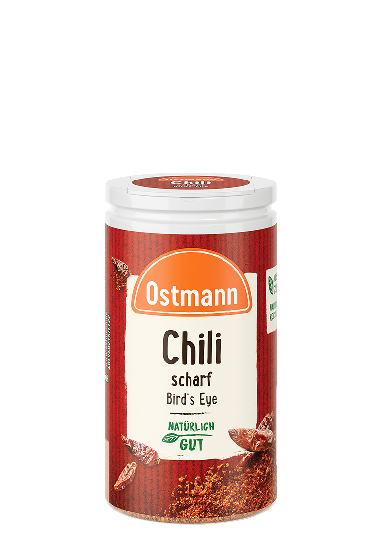 Ostmann Chili scharf Bird’s Eye 35g
