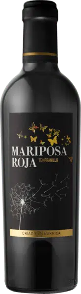 Mariposa Roja Tempranillo Vino de España Criado en barrica – 6 x 37.5 cl