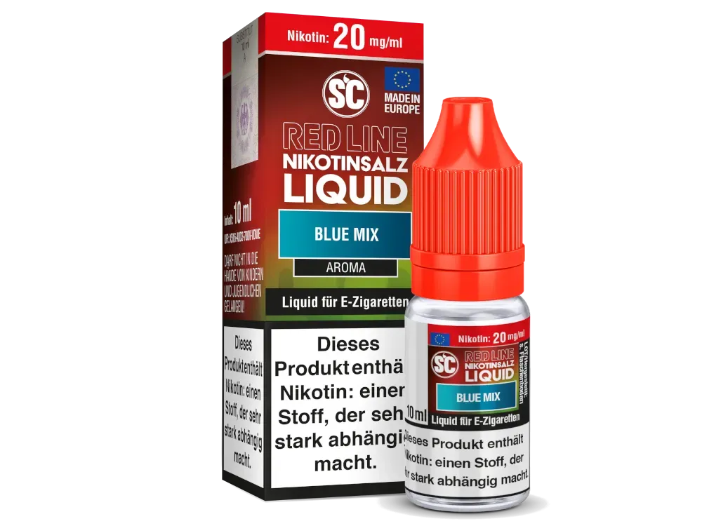 SC – Red Line – Blue Mix – Nikotinsalz Liquid 20mg