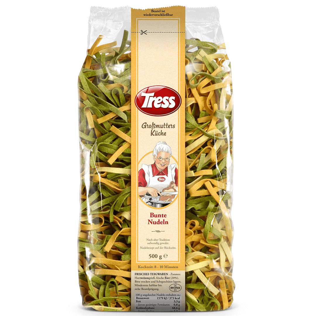 Tress Großmutters Küche Bunte Nudeln 500g
