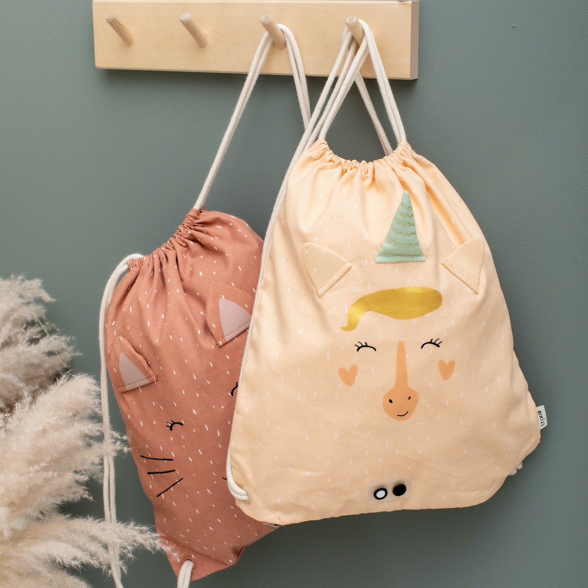 TRIXIE – Turnbeutel mit Katzenmotiv – MRS. CAT – Bild 4