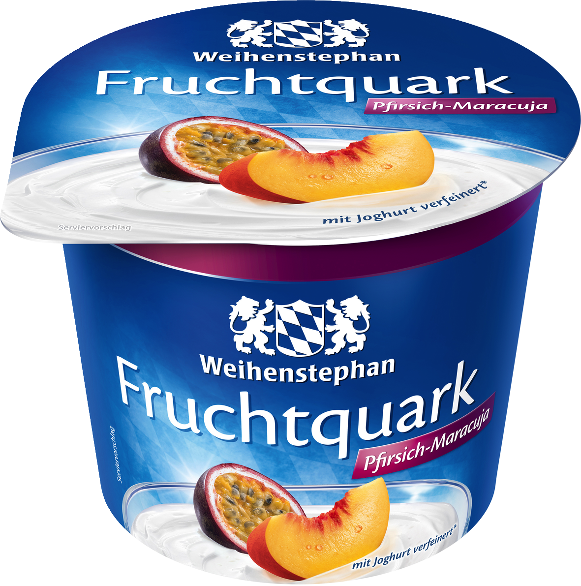 Weihenstephan Fruchtquark Pfirsich Maracuja 500g